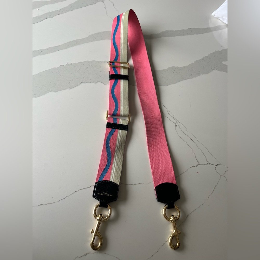 Marc Jacobs Pink and Blue Wave Strap